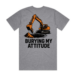 Burying my attitude MEN CLASSIC TEE [BACK IMAGE] Thumbnail