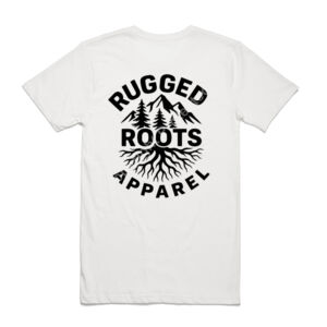 Rugged roots apparel MEN STAPLE TEE [BACK IMAGE] Thumbnail