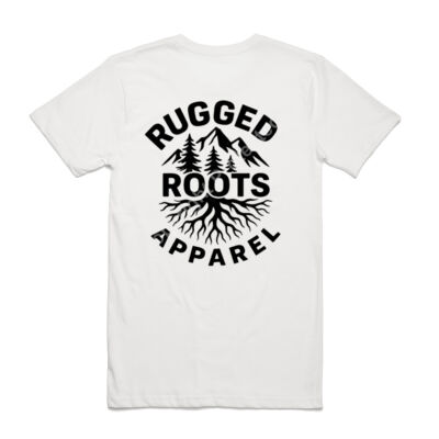 Rugged roots apparel MEN STAPLE TEE [BACK IMAGE] Thumbnail