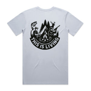 This is living staple tee [BACK IMAGE] Thumbnail