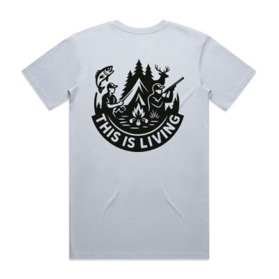 This is living staple tee [BACK IMAGE] Thumbnail